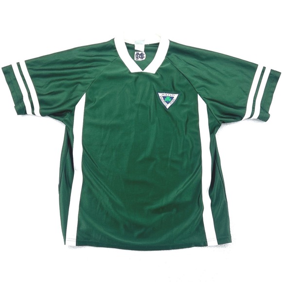Augusta Sportswear Other - VTG Augusta Sportswear Notre Dame Fighting Irish Band ND Jersey Med Green Shirt